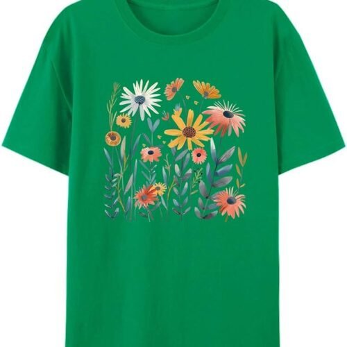 61J5m8wMPJL._AC_SX679_ Women's Floral Graphic T-Shirt