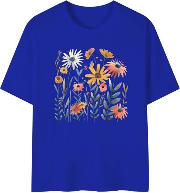 61d0pThRy8L._AC_SX679_ Women's Floral Graphic T-Shirt