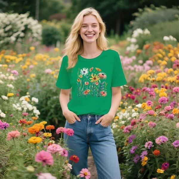 81xLWE3gkZL._AC_SX679_ Women's Floral Graphic T-Shirt